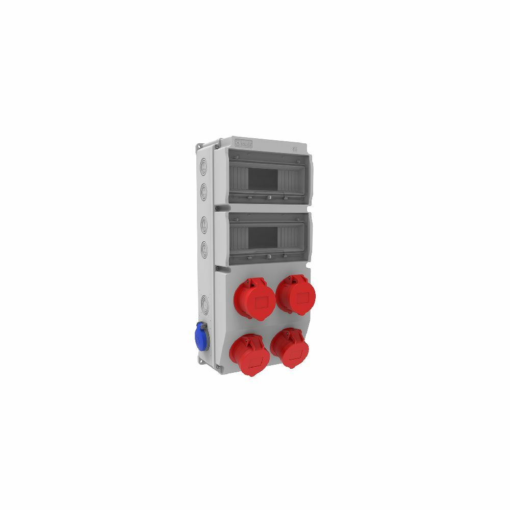 Bemis Ön 4 Ad. 5/16A. 380V. - Yan 2 Ad. 1/16A. 220V. Pano Priz Ip44 Bd10-2418-2020