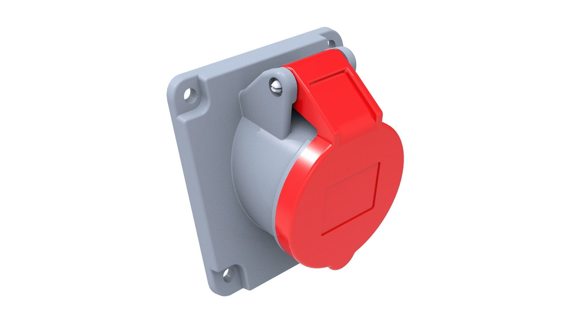 Bemis 5/32A. 45° Eğik Makine Priz IP44 BC1-3505-2420