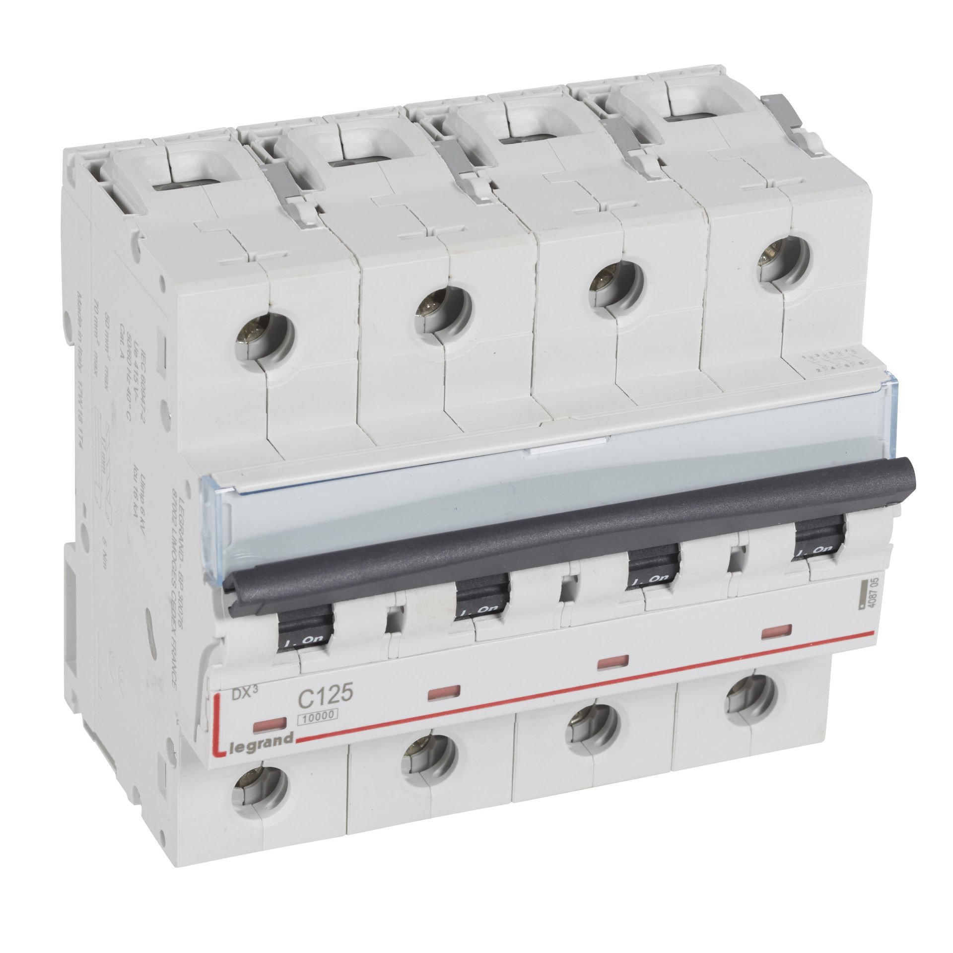 Legrand DX3 4P C 125A 10kA LEG-408705