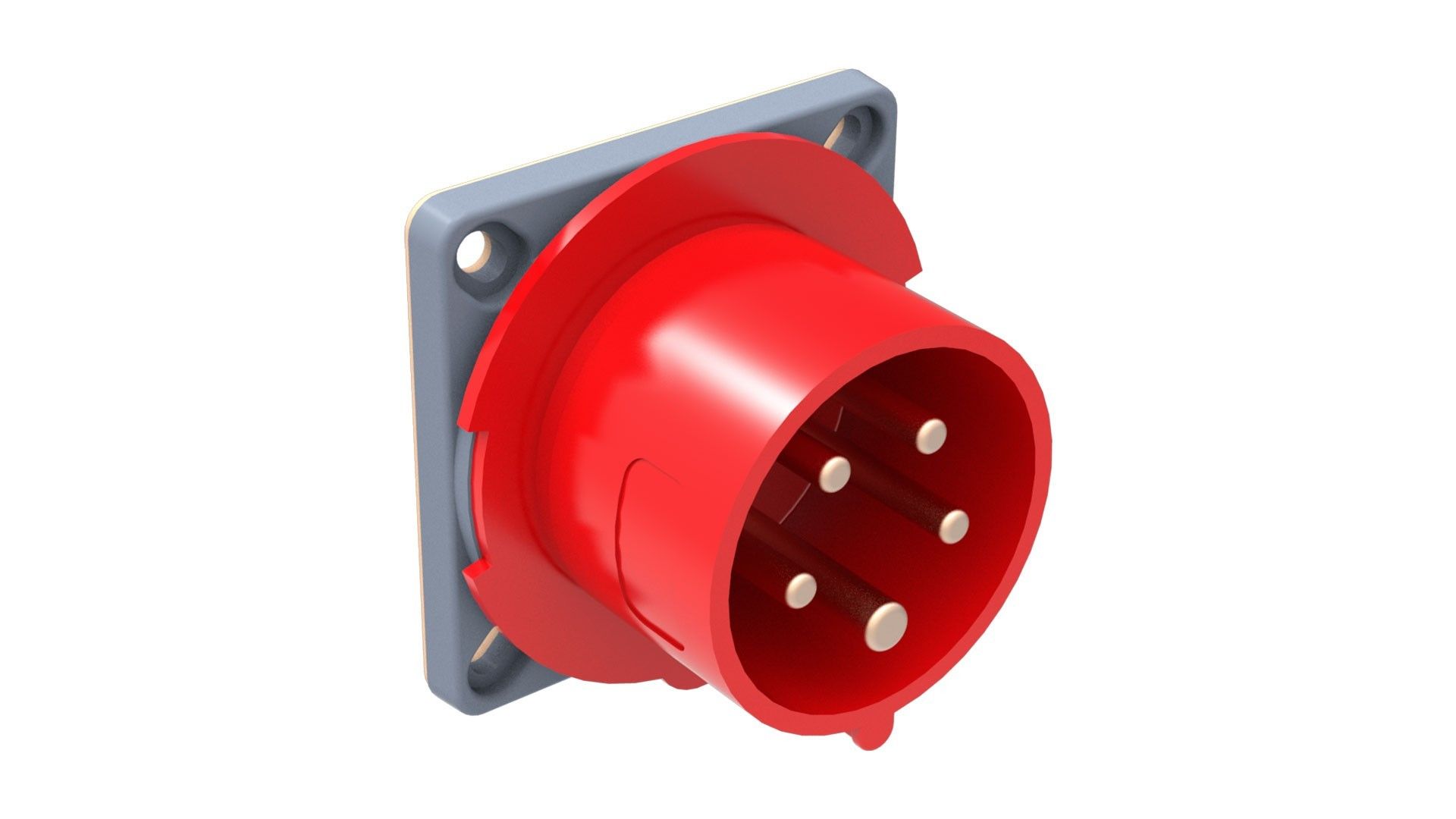 Bemis 5/32A. Enversör Makine Fişi IP44 BC1-3505-2070