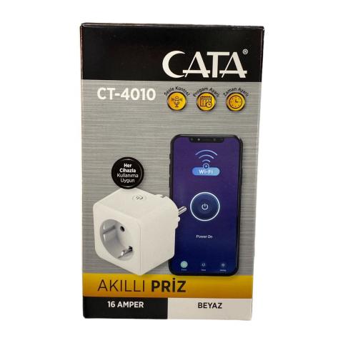CATA CT-4010 Akıllı Wifi Priz Uzaktan Kontrol