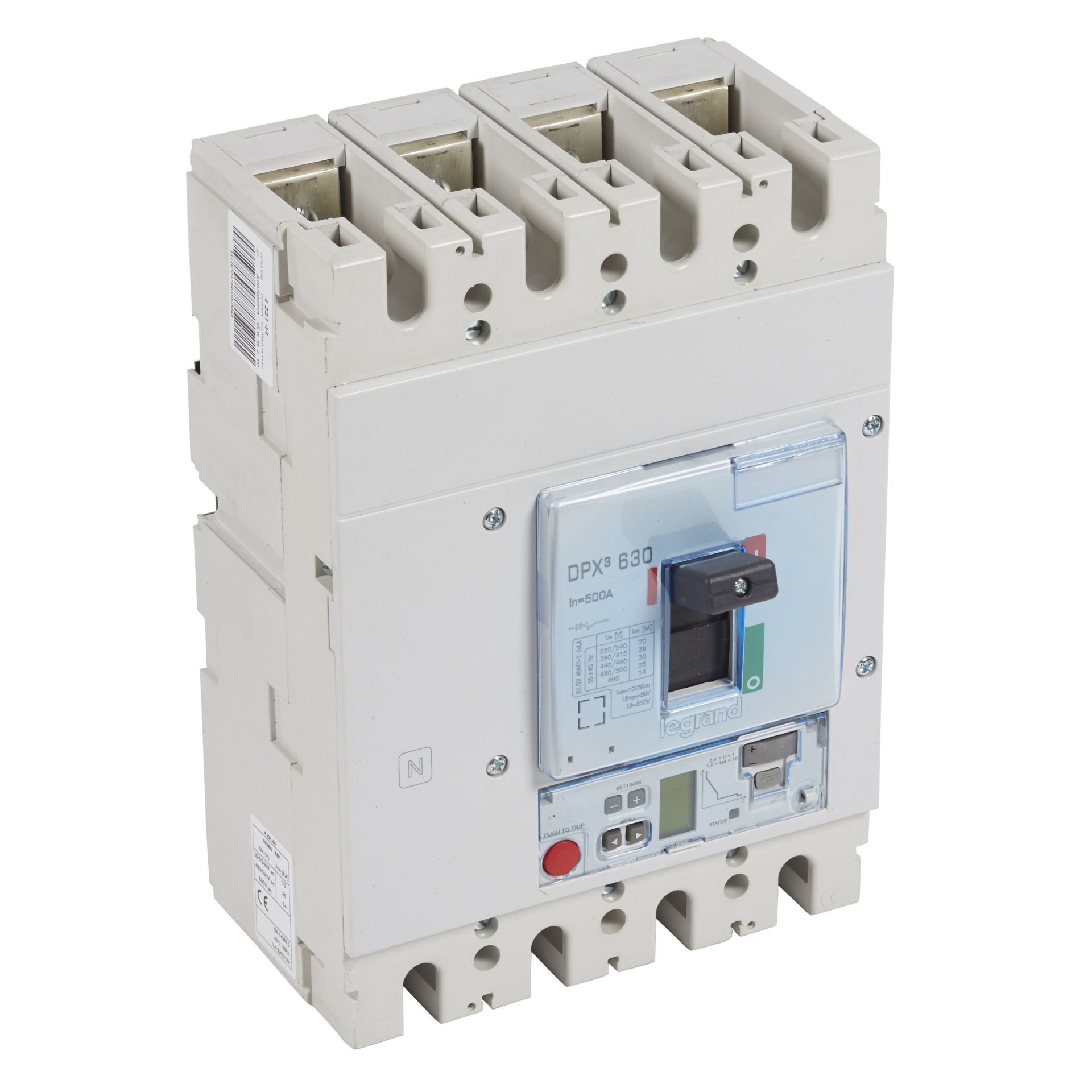 Legrand DPX³630 ELE SG 4P 500A 100kA LEG-422174