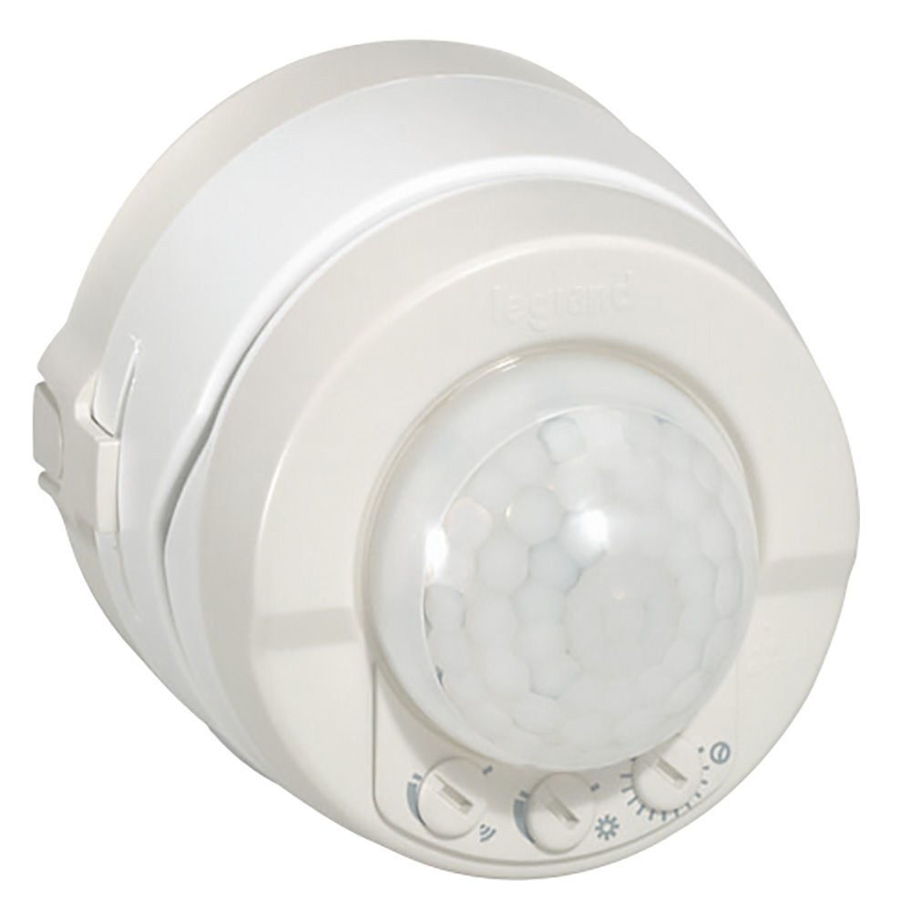 Legrand PIR Hareket Sensörü, 360°, R8, Duvar&Tavan Tipi, IP55, Beyaz LEG-069780