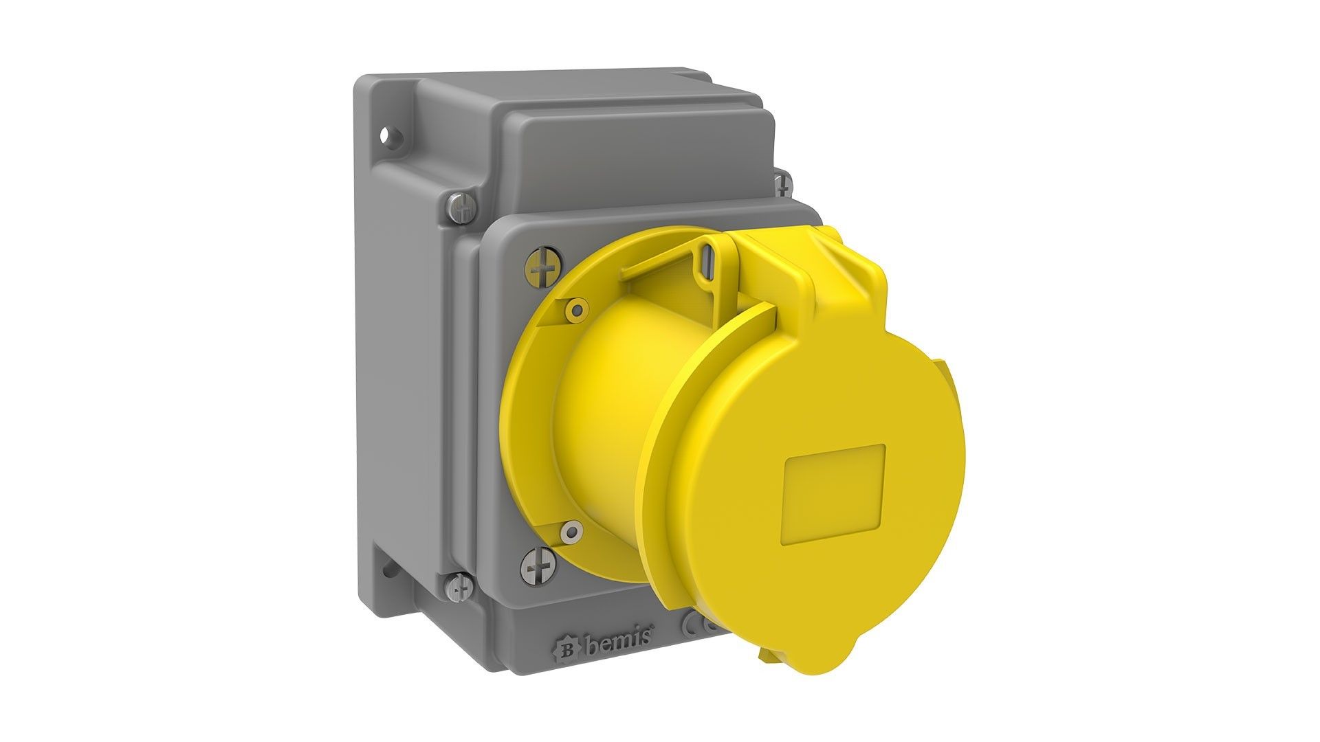 Bemis 3/63A. Duvar Priz IP44 BC1-4303-2510