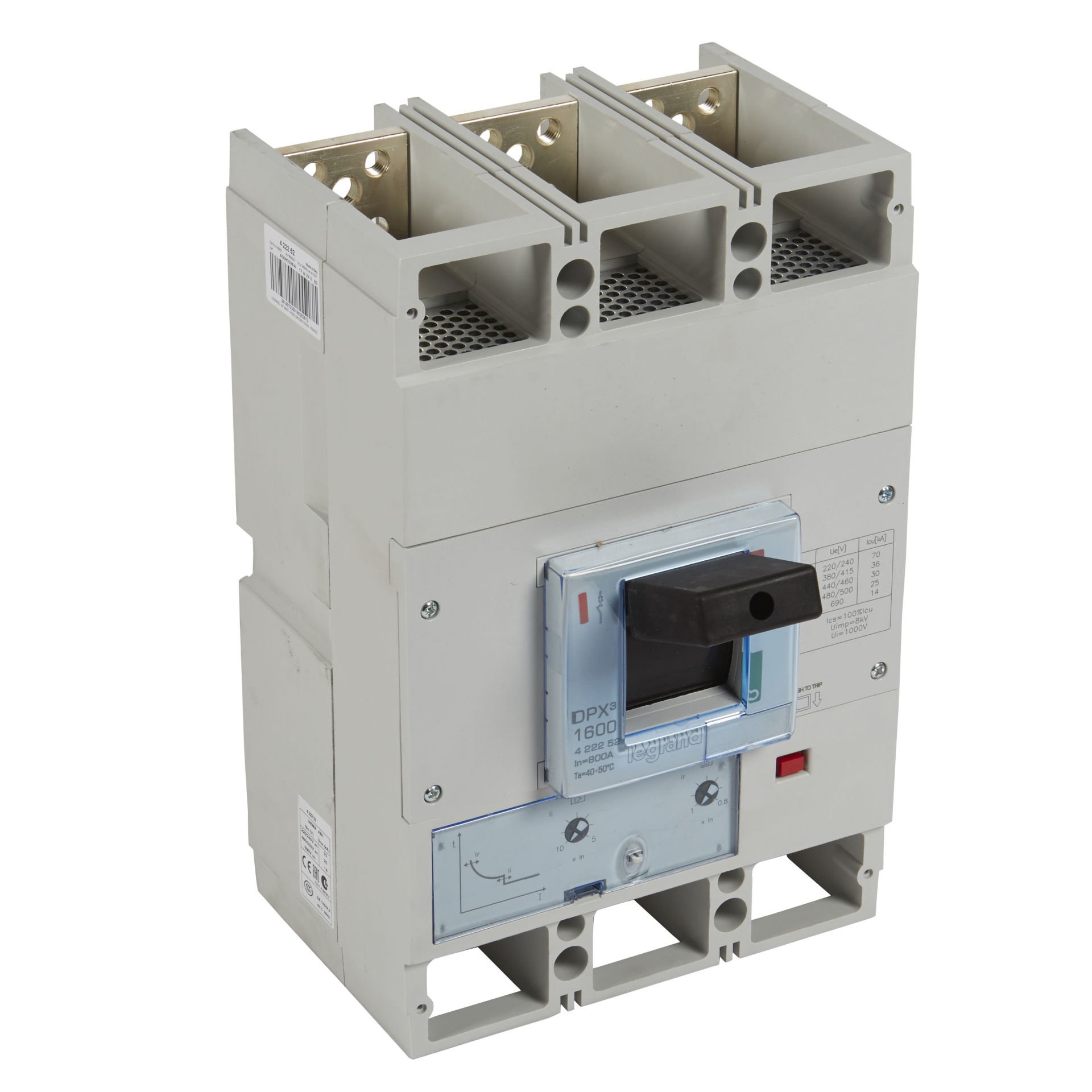 Legrand DPX³1600 TM 3P 800A 36kA LEG-422252