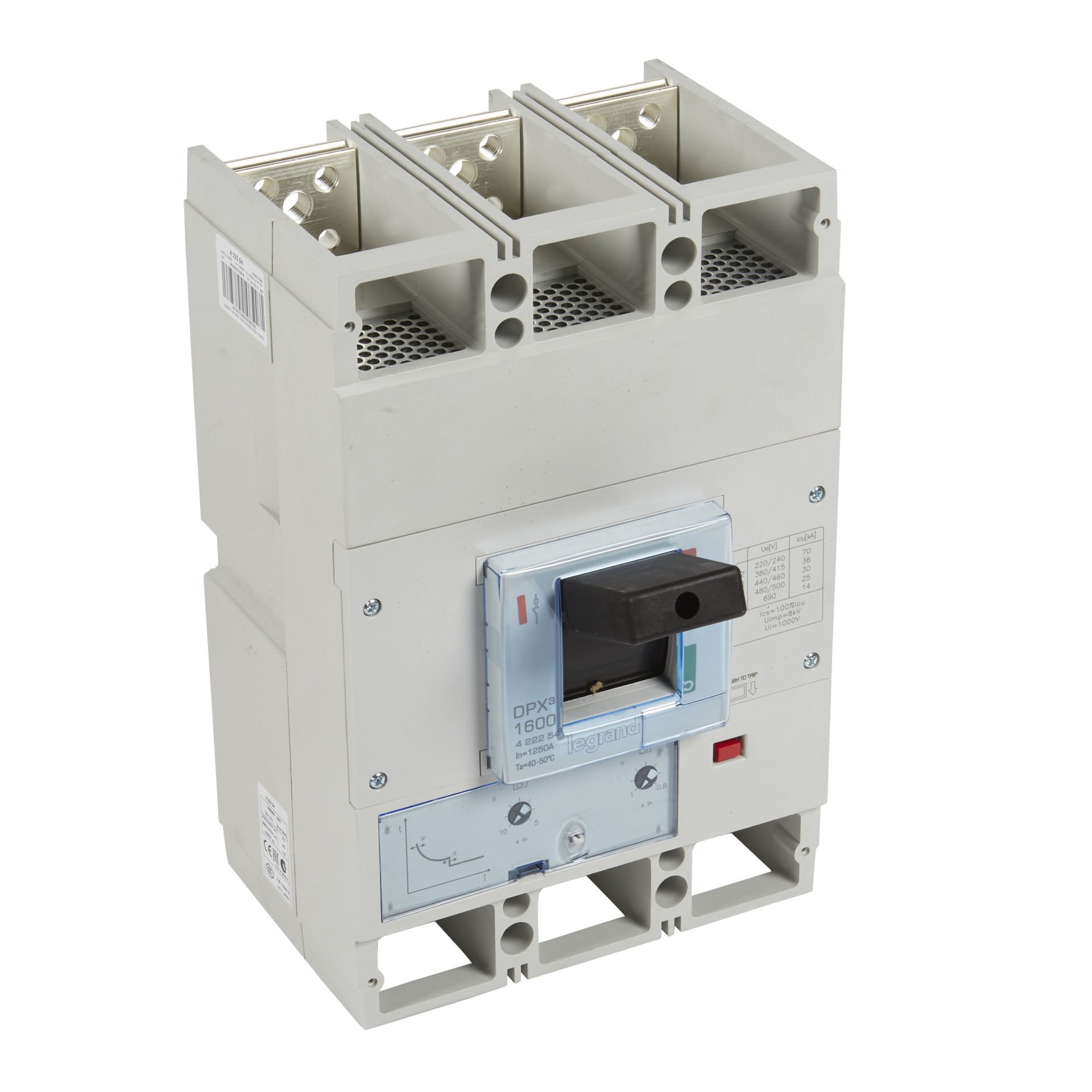 Legrand DPX³1600 TM 3P 1250A 36kA LEG-422254