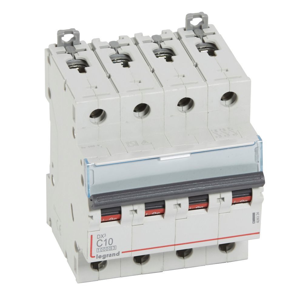 Legrand DX3 4P C 10A 10kA LEG-409334