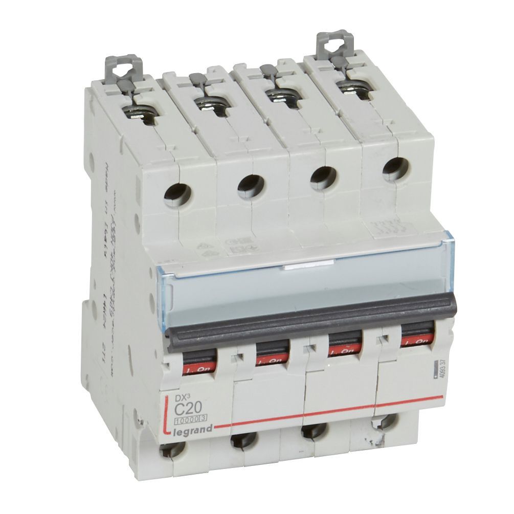 Legrand DX3 4P C 20A 10kA LEG-409337
