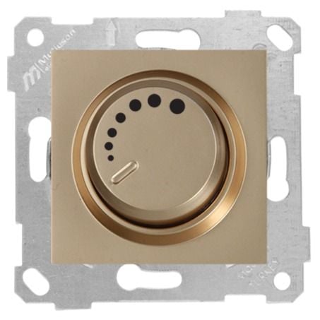 Mutlusan Rita Mek Tuş Rl Işıklı Dimmer 600W A.Altın - 2200 440 0280