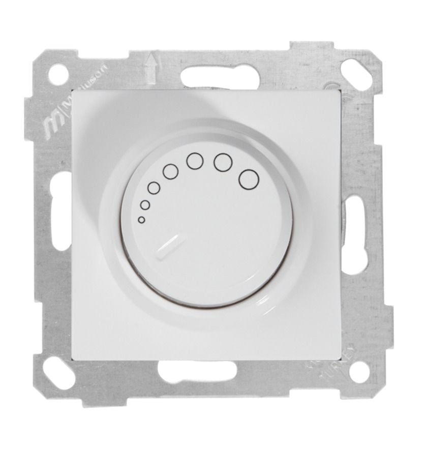 Mutlusan Rita Mek Tuş Rl Işıklı Dimmer 1000W Beyaz - 2200 444 0201
