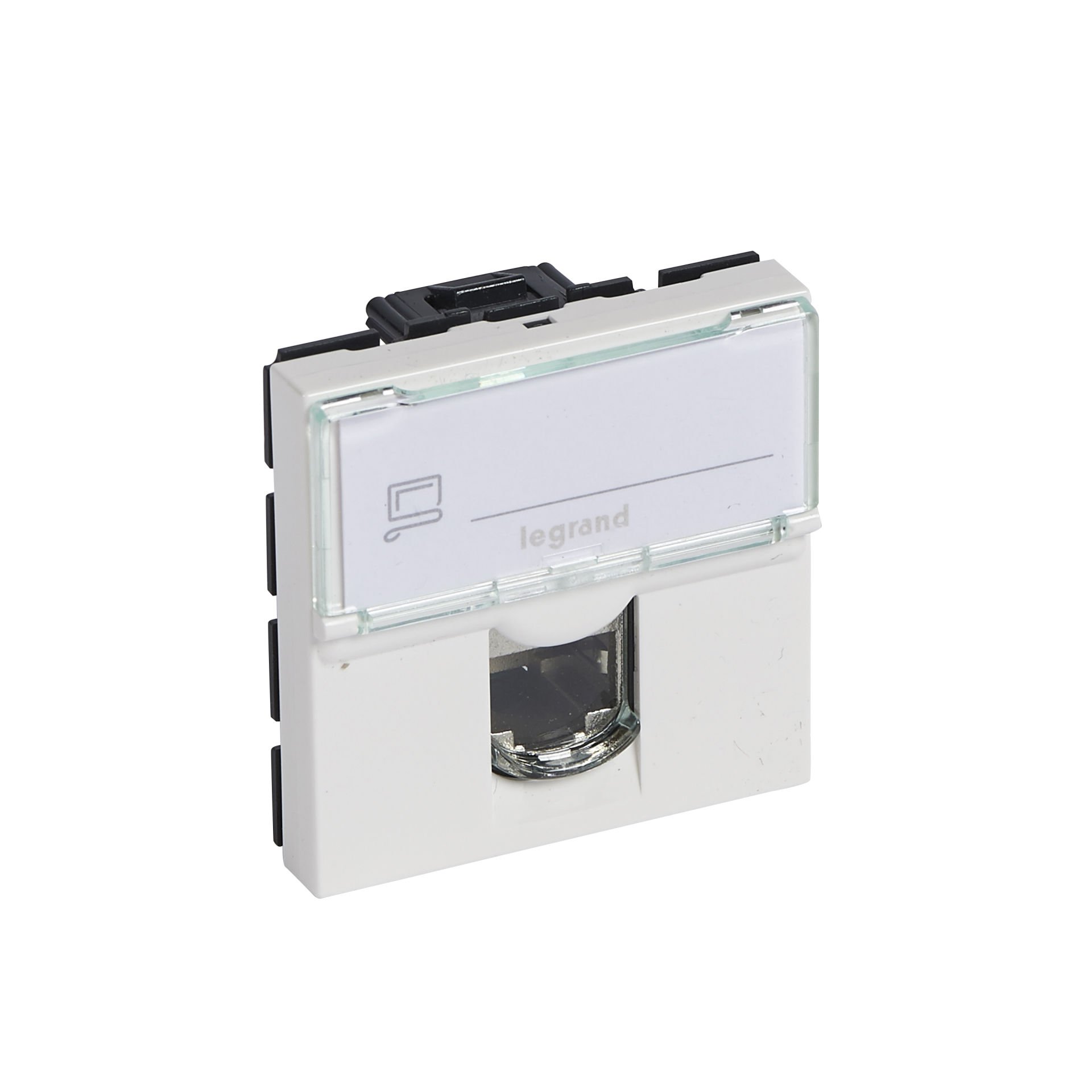 Legrand LCS² Sistem Armada RJ45 Cat5e priz - UTP - 2modül - Beyaz LEG-076554