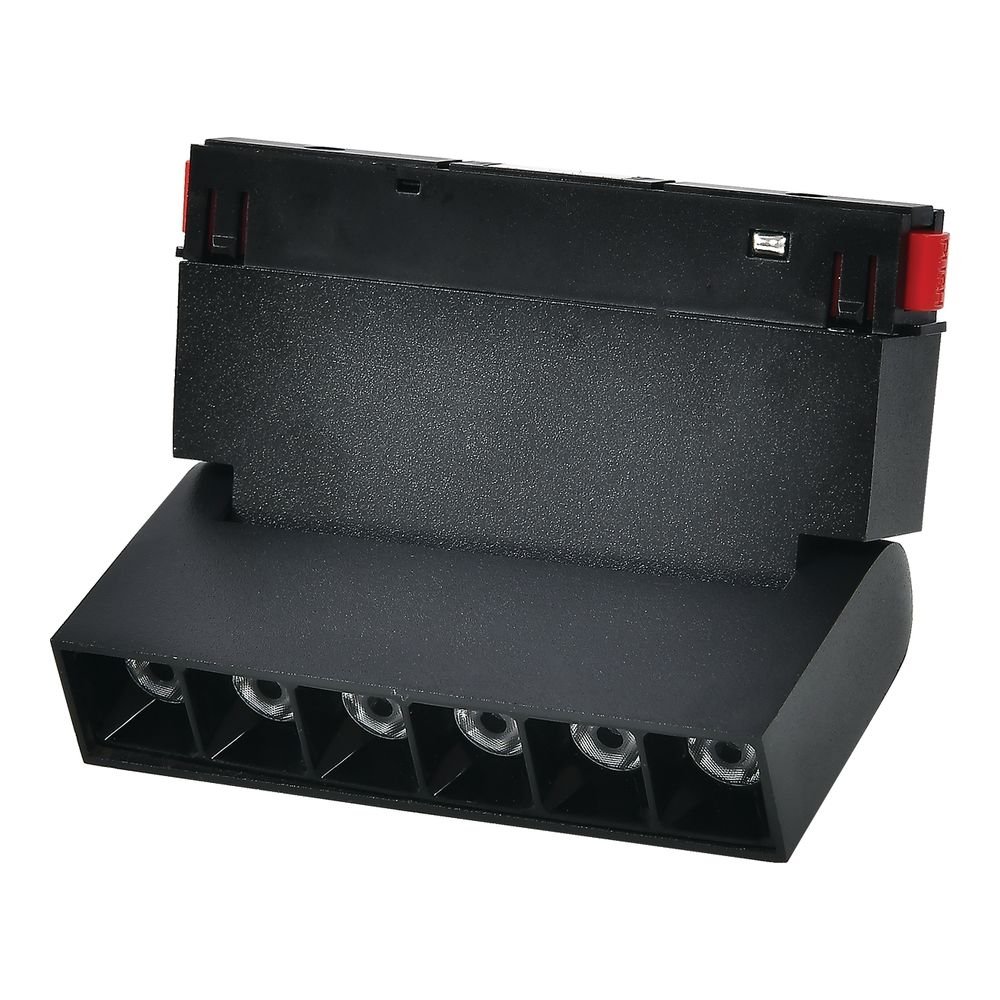 Forlife - 6W Pro Siyah Kompakt Lensli Har.Magnet Armatür 6500K - FL-5521B