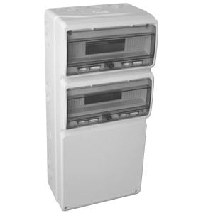 Çetinkaya Pano 230x300x115 11 Sigorta Takilabilir ABS Kombinasyon kutusu Düz Model ÇP 6006