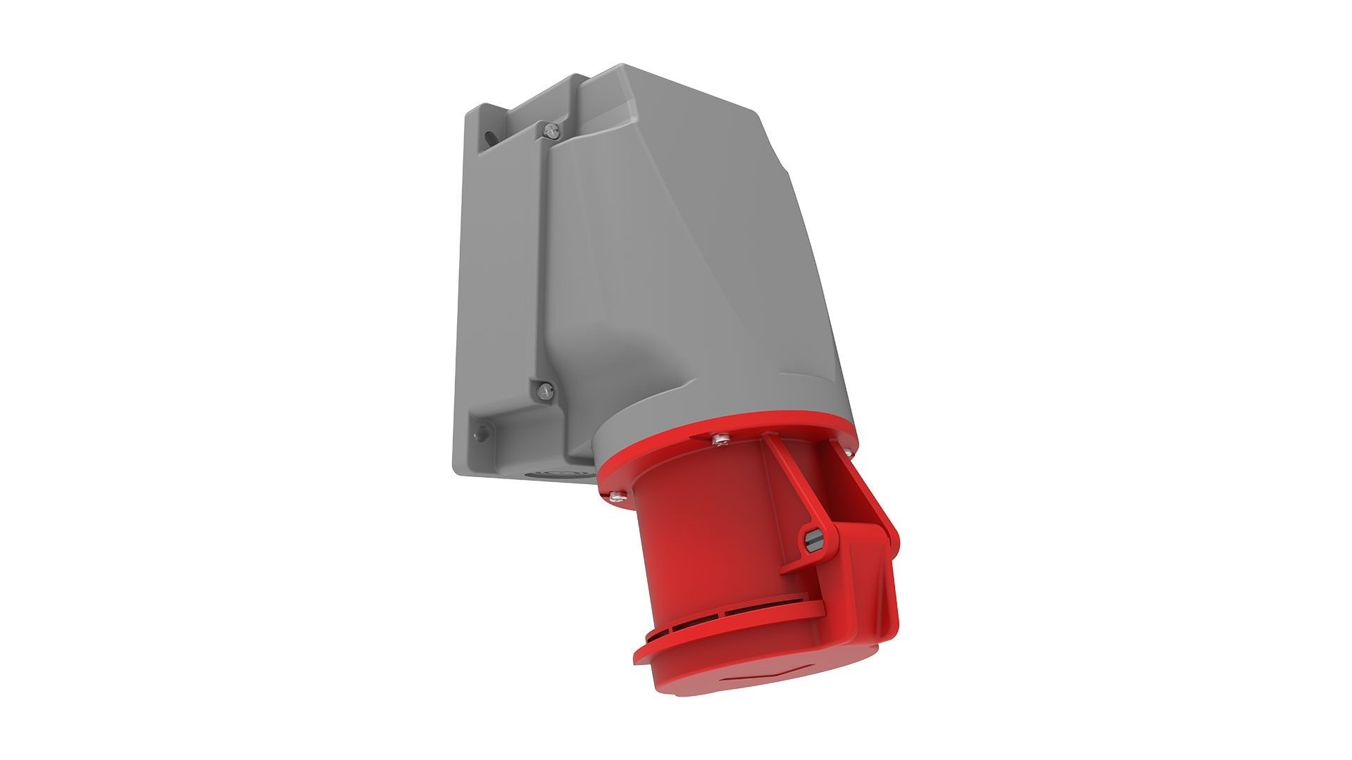 Bemis 5/63A. 90° Eğik Duvar Priz IP44 BC1-4505-2535