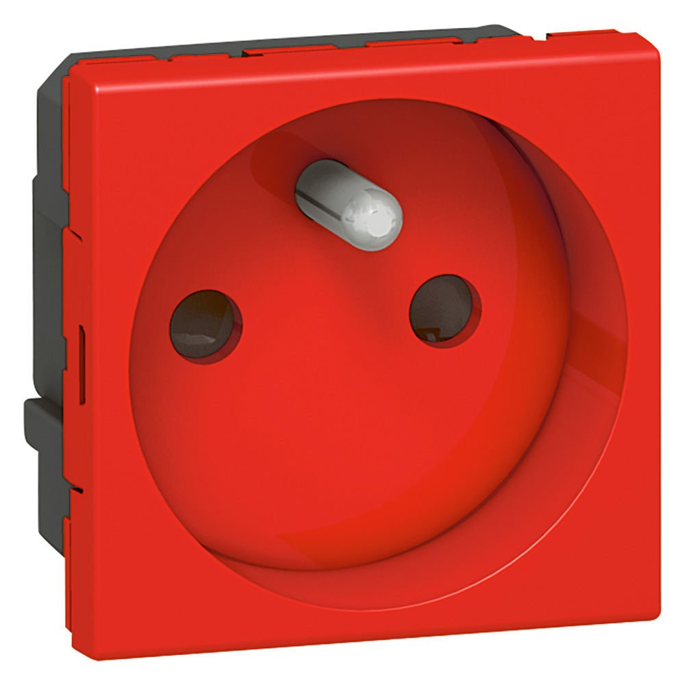 Legrand S.Armada antim. UPS priz, kırmızı LEG-077118