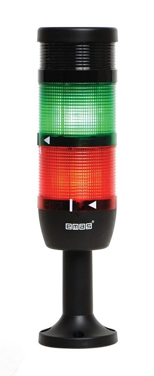 Emas 70Mm 24V Led 110Mm Pl.Ayaklı Uclu Buzzer Ik - IK72L024ZM01