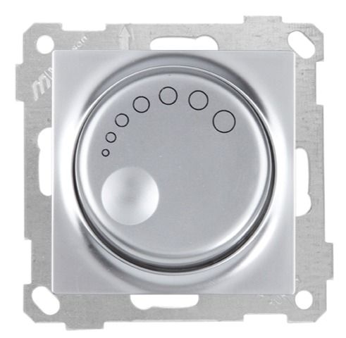 Mutlusan Işıklı Işıkayarlayıcı Dımmer 1000W İnox - 2100 444 0282