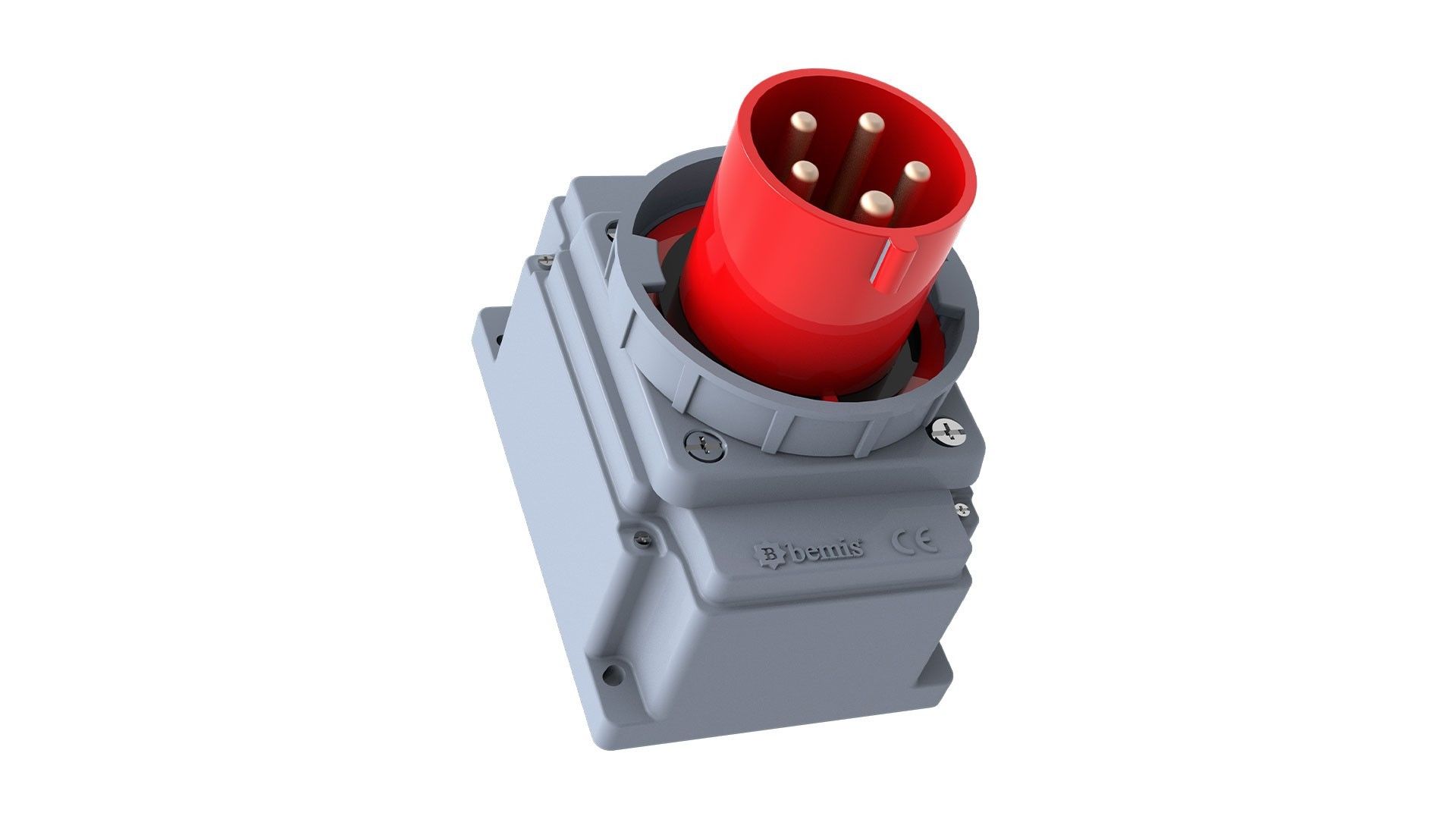 Bemis 5/63A. Duvar Fiş IP67 BC1-4505-7210