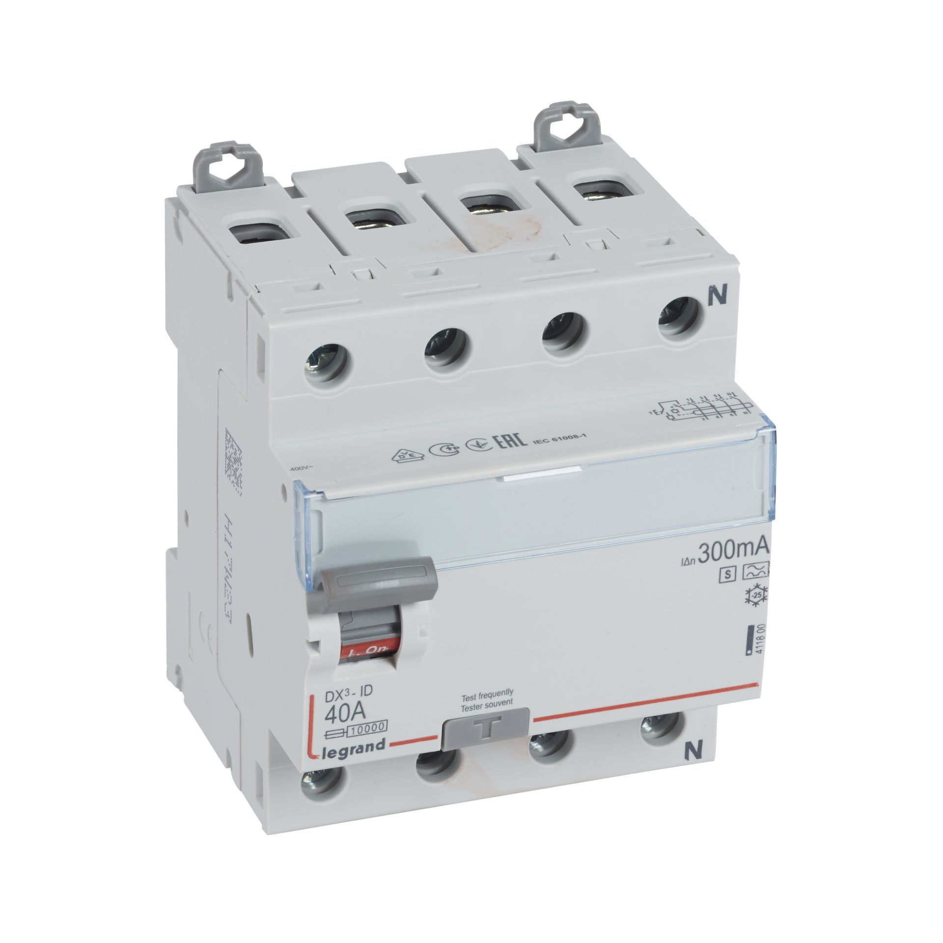 Legrand DX³ KAK 4P selektif-A 40A 300mA LEG-411800