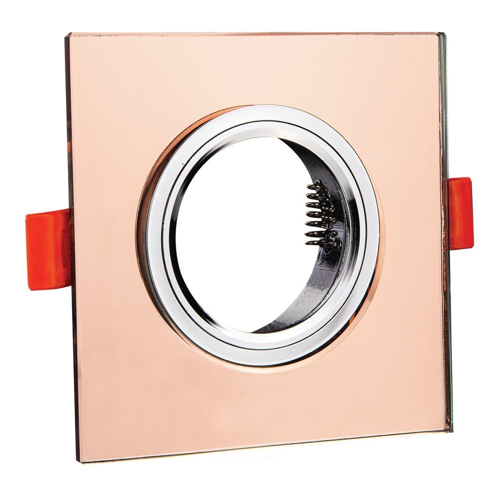 Forlife - Monaco 2,5'' Kare Gold Cam Boş Kasa - FL-1833G