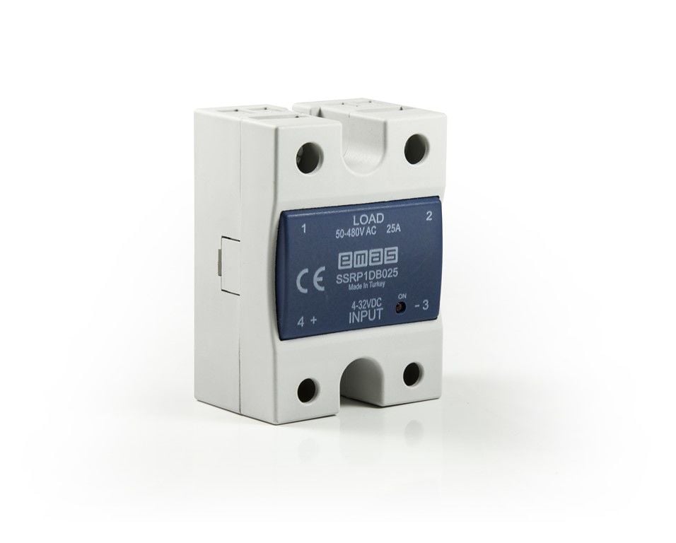 Emas Ssr 25A 50-480V Solid State Röle - SSRP1DB025