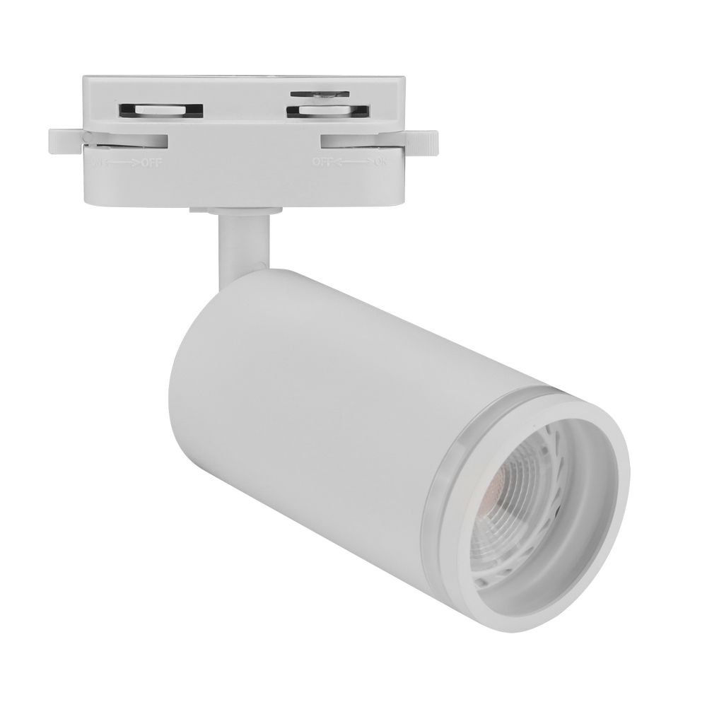 Forlife - Işıklı Gu-10 Soketli Metal Beyaz Boş Kasa - FL-1912IB