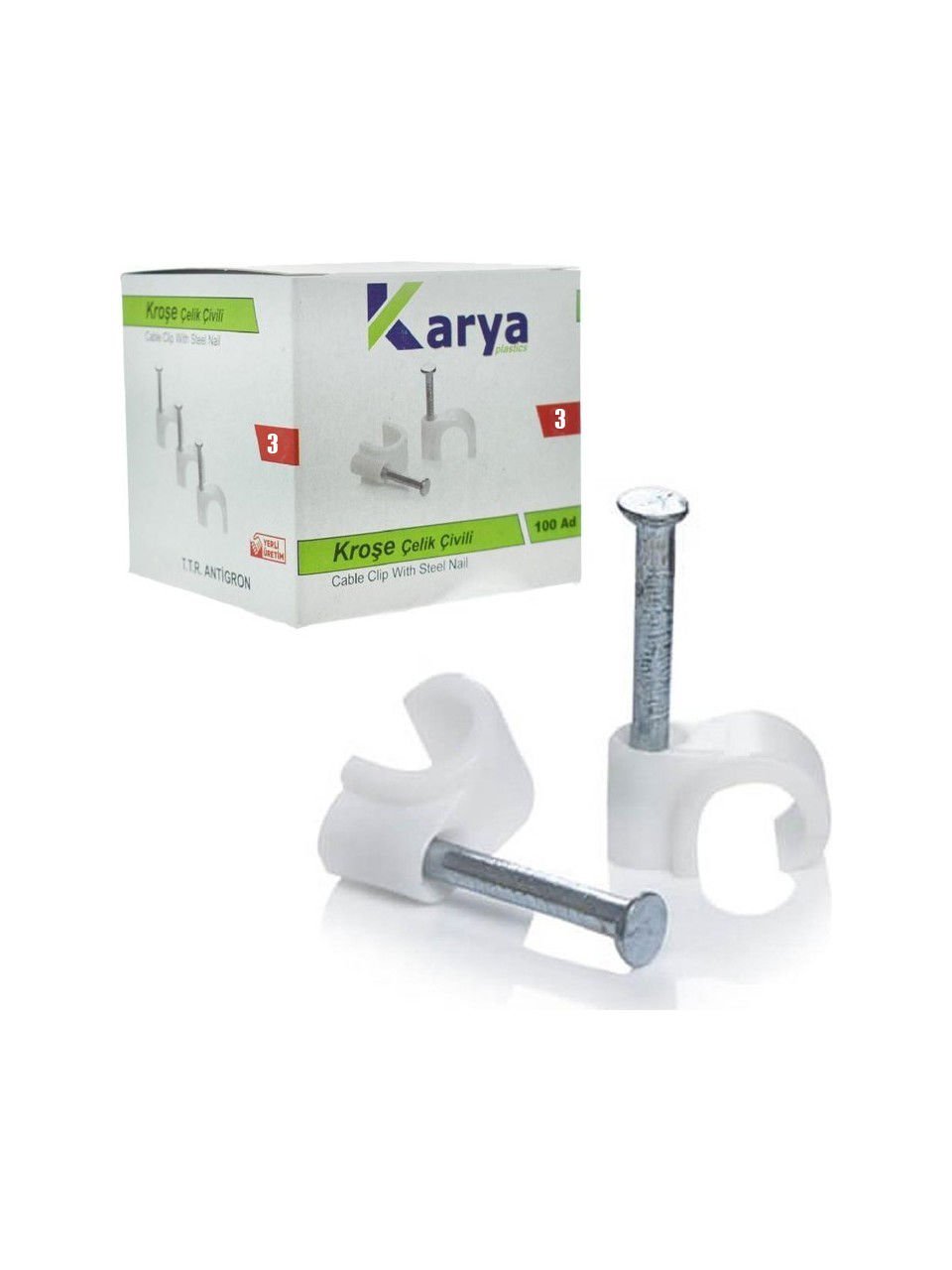 No:3 (7mm) Çivili Krose