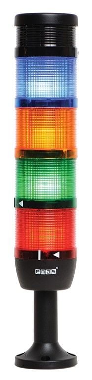 Emas 70Mm 220V Led 110Mm Pl.Ayaklı Beslı Buzzer Ik - IK74L220ZM01