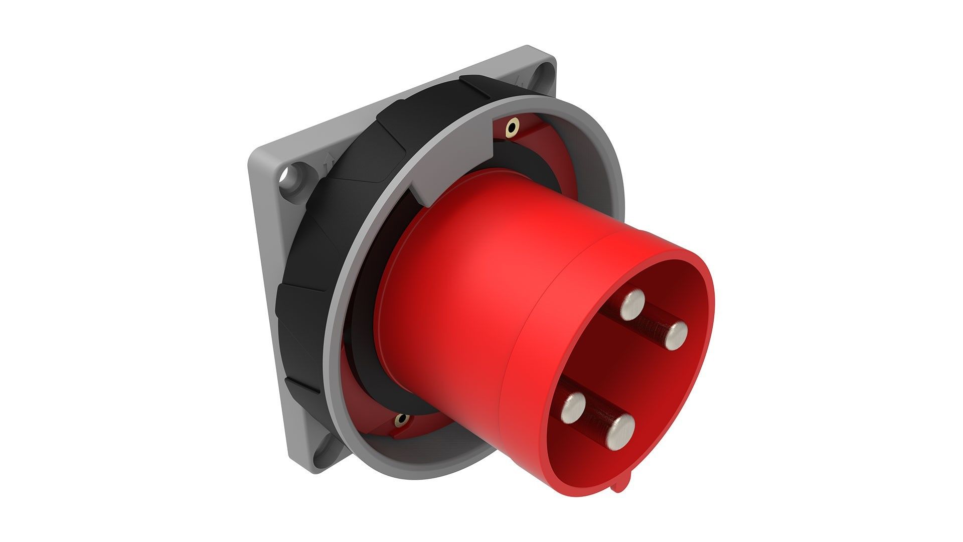 Bemis 4/125A. Makine Fişi IP67 BC1-6504-7114