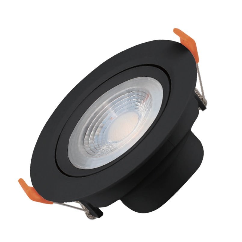 ACK 5W Sıyah 6500K Sıva Altı Yuvarlak Led Downlıght AD01-00531