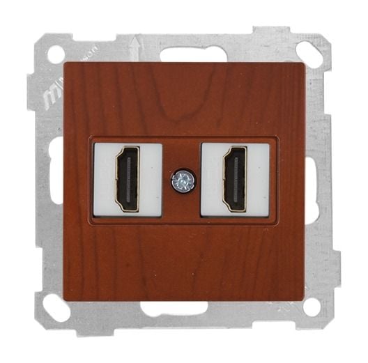 Mutlusan Mek+Tuş Data Prizi 2*Hdmı Kiraz - 2100 458 0156