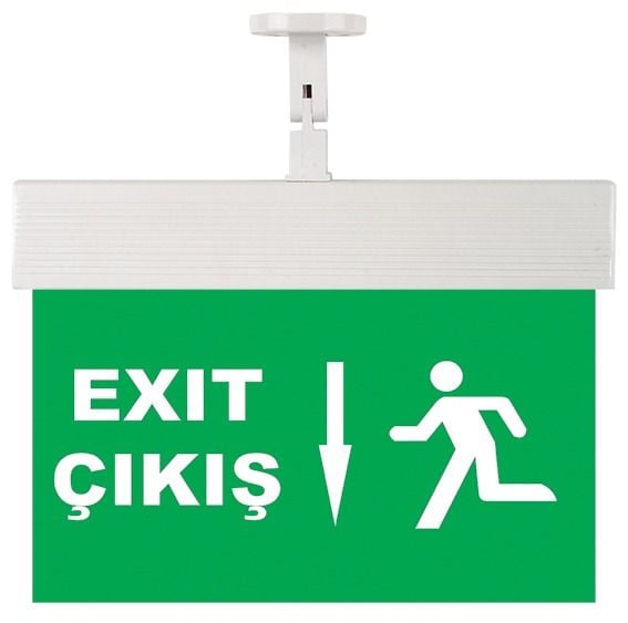 Mutlusan Cexa 8 26 Exıt Acil Aydınlatma Armatürü - 102 038 000826