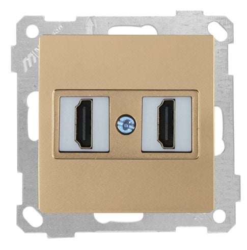 Mutlusan Mek+Tuş Data Prizi 1*Usb/1*Hdmı Beyaz - 2100 459 0101