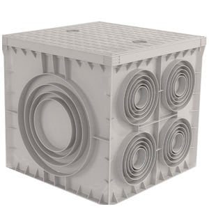 Çetinkaya Pano 48x48x45 ABS Yeralti Buati 10 Çikisli Kapaksiz ÇP 505053