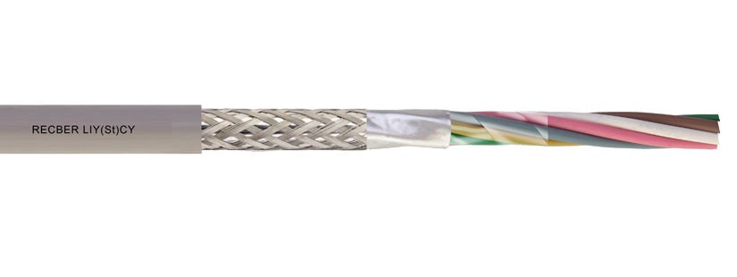 Reçber LIY(St)CY 3x0,22mm2 Sinyal Ve Kontrol Kablosu