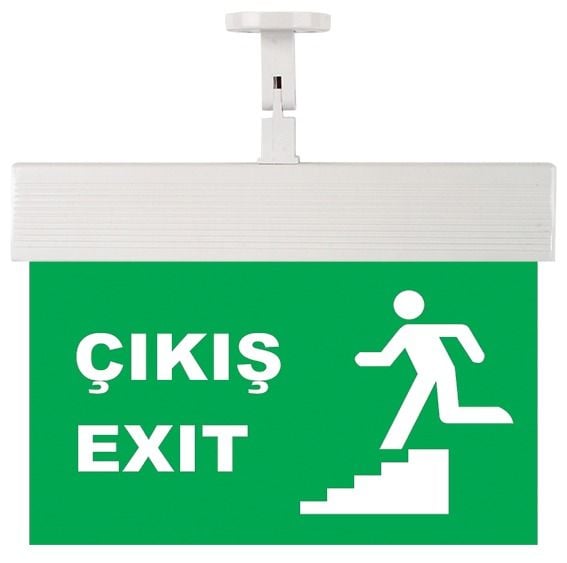 Mutlusan Cexa 8 36 Exıt Acil Aydınlatma Armatürü - 102 038 000836