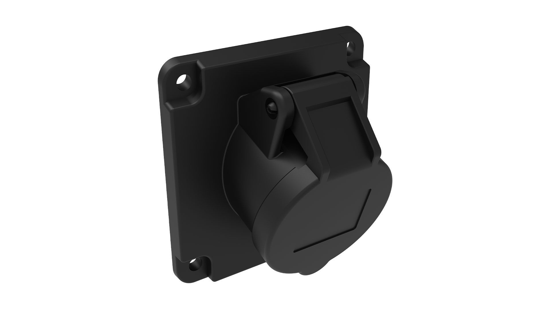 Bemis 4/16A. 45° Eğik Makine Priz IP44 BCS-1504-2420