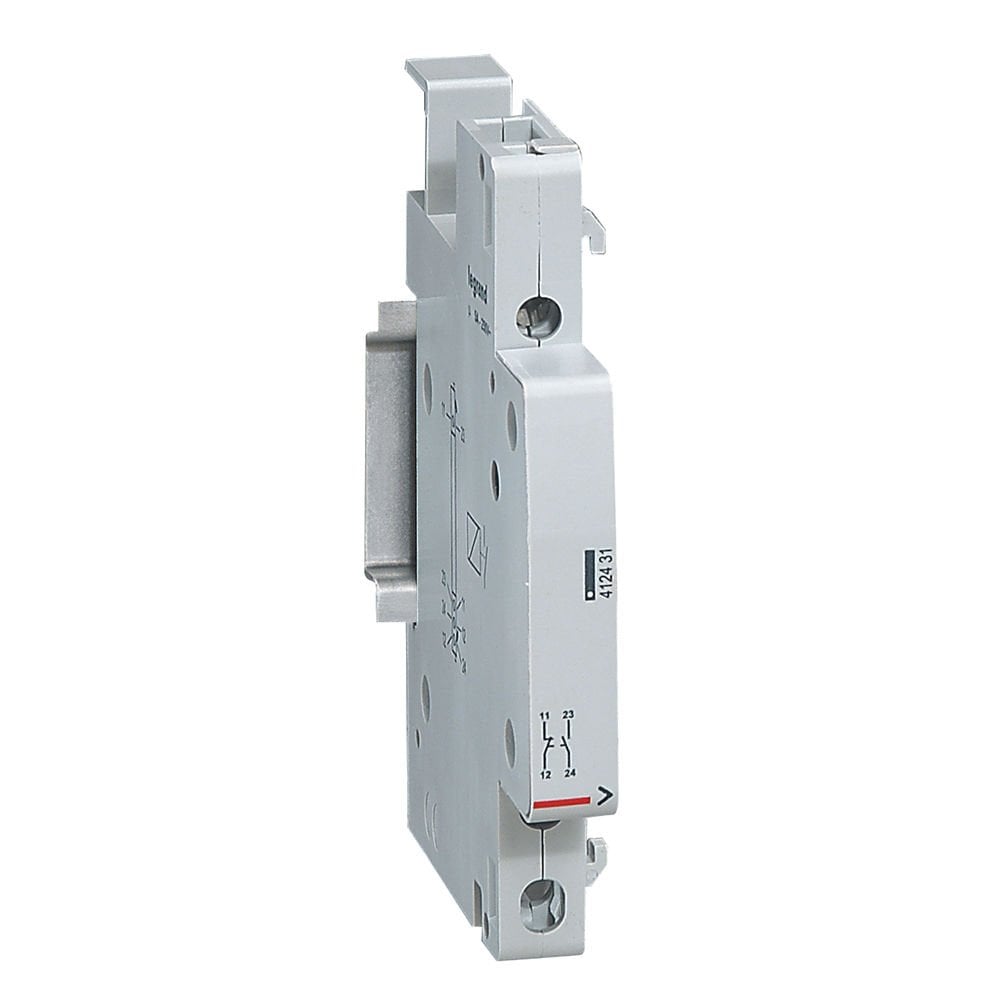 Legrand CX³ 40A veya 63A ray tipi kontaktör için Yardımcı Kontak 5A 230V NA+NK LEG-412431