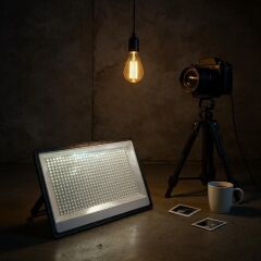 Cata Ct-4666 600W Platinum Led Projektör  Beyaz
