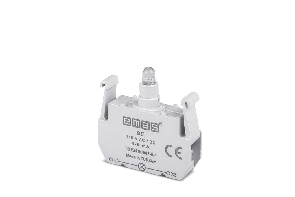Emas B Sinyal Mavi Led'Li Blok 110 V Dc - BE