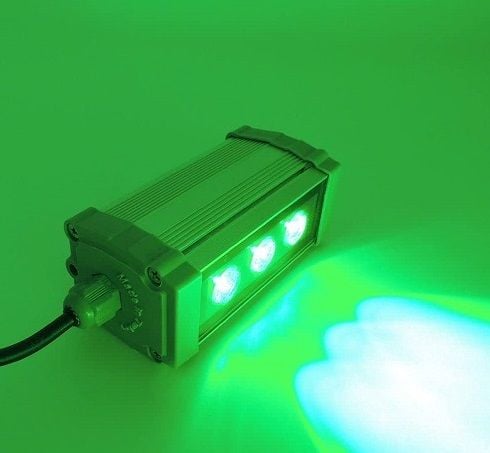 Wallwasher Led Duvar Aydinlatma 10 Cm 3W Siyah - Yesil
