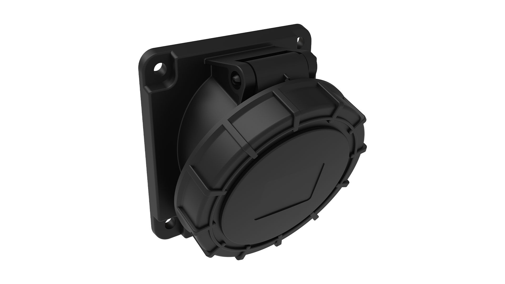 Bemis 5/16A. 45° Eğik Makine Priz IP67 BCS-1505-7420