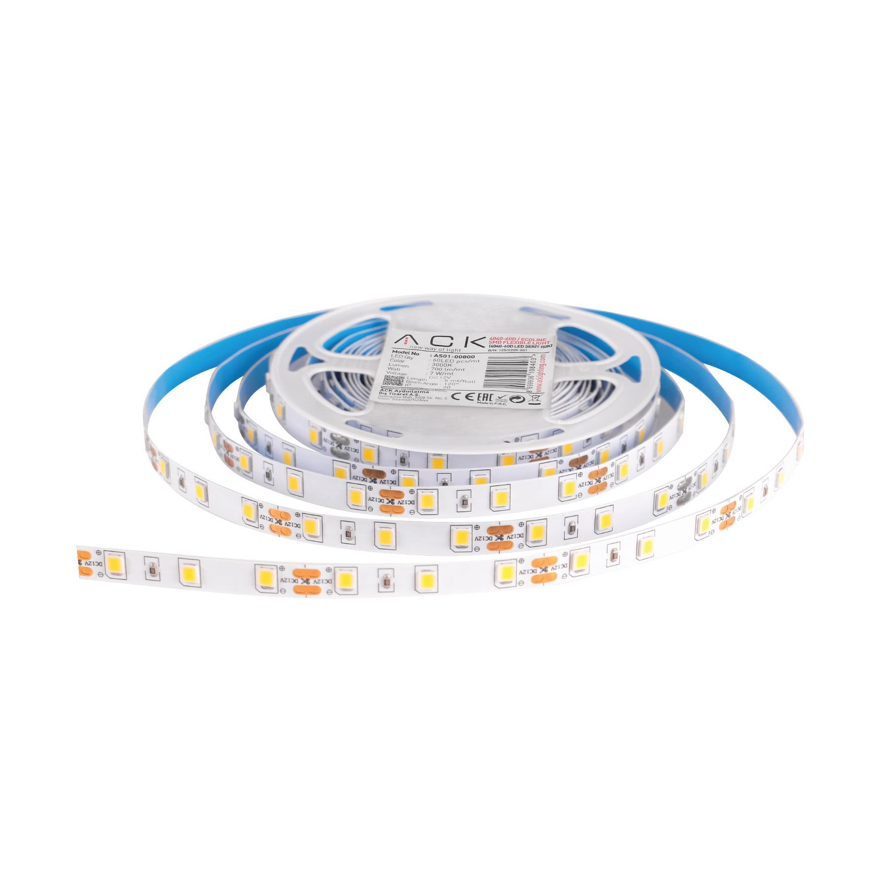ACK Serıt Led 6500K 12V 4040 AS01-00803
