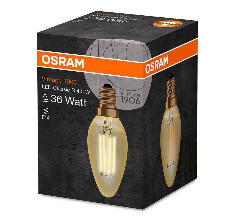 Osram 36W Rustik Vintage Led Ampul E14 Duylu