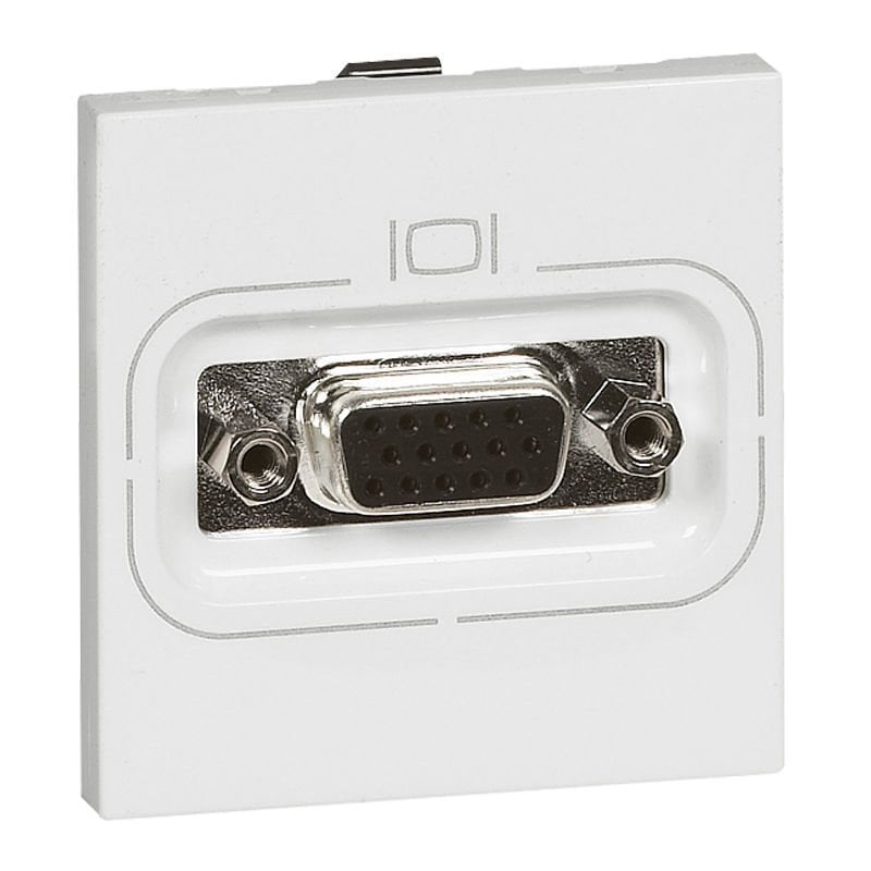Legrand Sistem Armada Dişi HD15 priz - 2modül - Beyaz LEG-078757