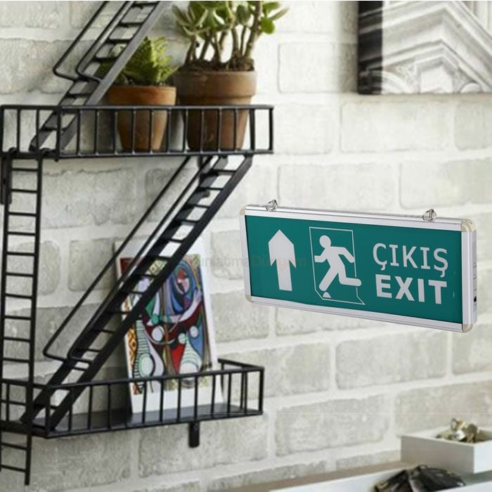 Cata 3 Saat Şarjlı Ledli Exit Armatür CT-9174