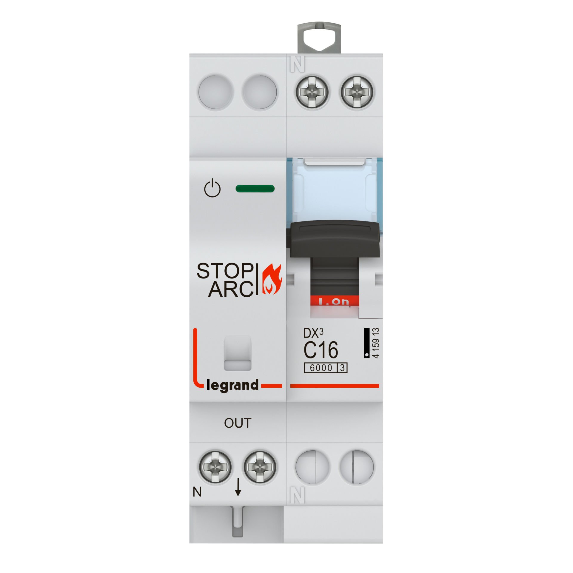 Legrand DX3 AFDD 1P+N C16 2M LEG-415913