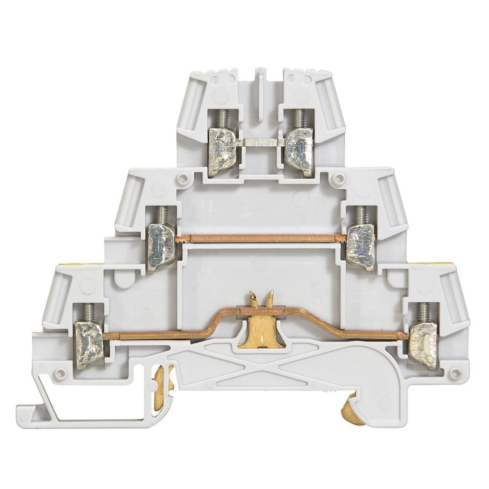 Legrand Viking3 3 katlı 3 bağlantı – metal tabanlı Gri renk anma kesit2,5mm² LEG-037152