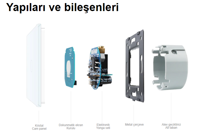 cata akıllı anahtar bağlantı şeması