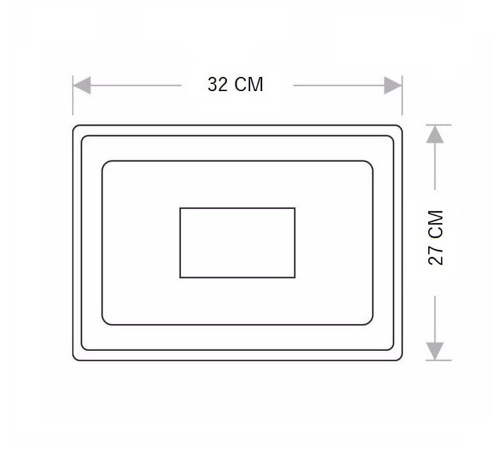 Cata 150 Watt Led Projektör Ölçüleri